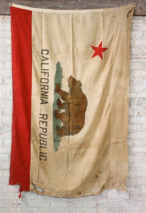 vintage california bear flag|who made the california flag.